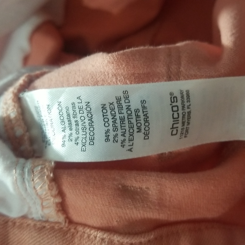 Chico's jeans Size 1 - Picture 4 of 5